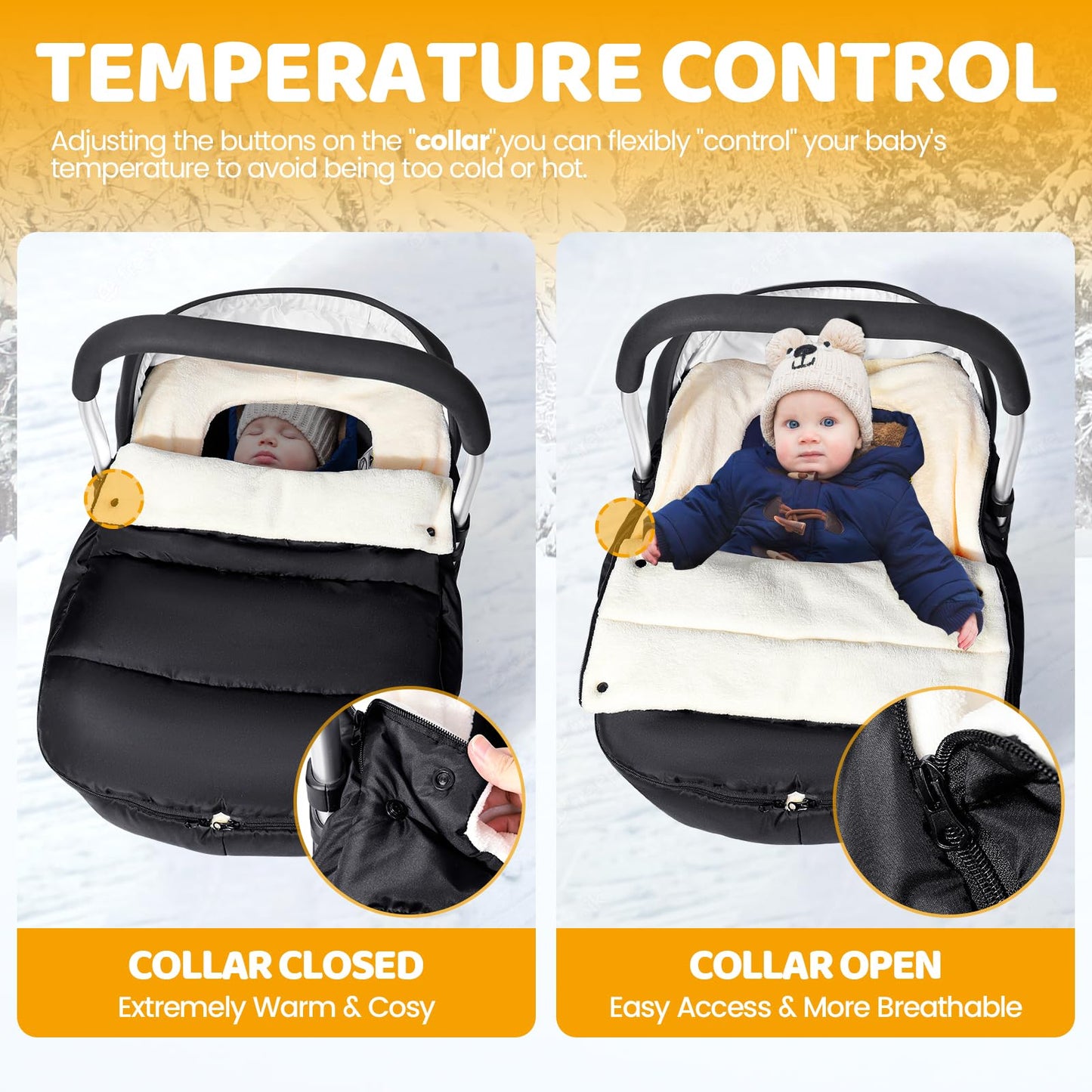 Orzbow Fundas de asiento de automóvil