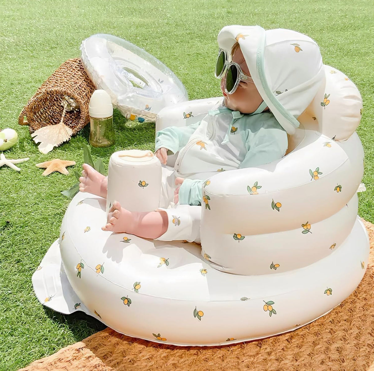 Asiento de bebé inflable para bebés