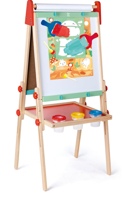 Hape Spons juego de rodillos de pintura y plantillas