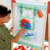 Hape Spons juego de rodillos de pintura y plantillas