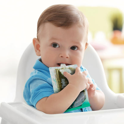 Bolsas reutilizables de comida para bebés CheriBaby para niños pequeños (10 unidades)