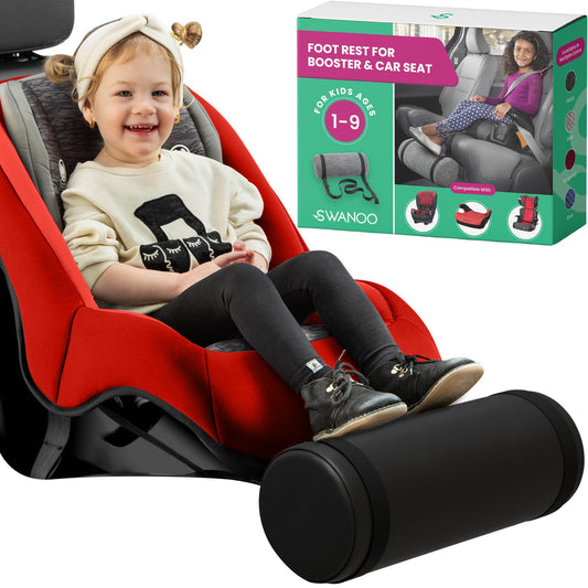 Reposapiés para coche con tiras extra largas