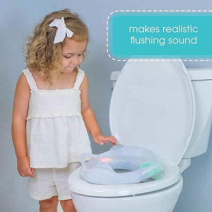 Summer Infant My Size Potty Ring Lights and Songs - Anillo de asiento de entrenamiento para ir al baño con luces
