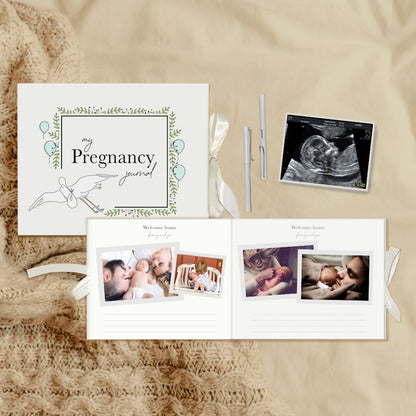 Diario de embarazo, diario de bebé para mamá