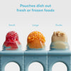 Comedero Frida Baby Push Pop: comedero de frutas para bebés