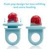 Comedero Frida Baby Push Pop: comedero de frutas para bebés