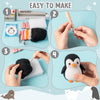 WATINC Juego de 5 Kit de Fieltro de Aguja