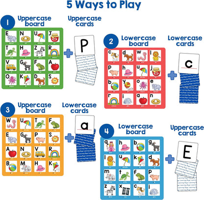 LEARNING BUGS bingo alfabético