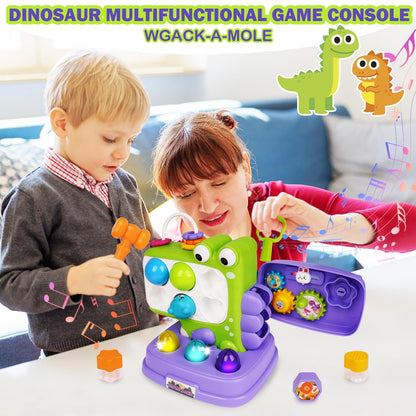 Agirlgle Cubo de actividades para bebés con clasificador de formas