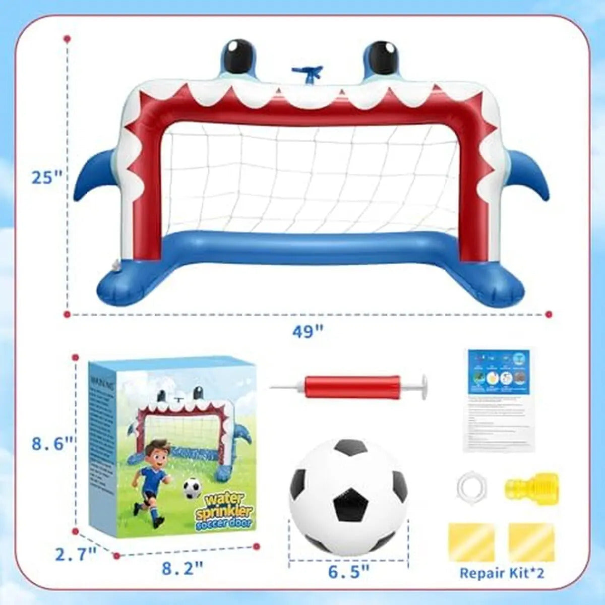 Arco Inflable Intoypad Con Rociador