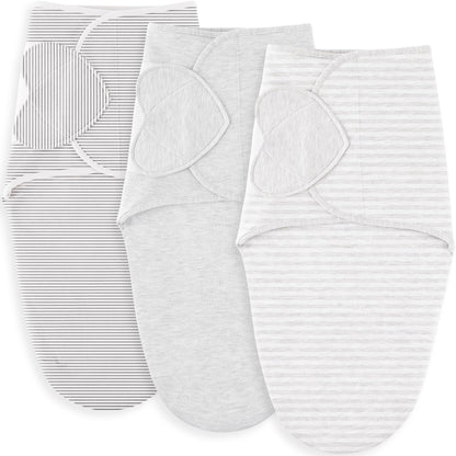 Susurration - Saco de dormir para bebé, 100 % algodón para recién nacidos, 0-3 meses