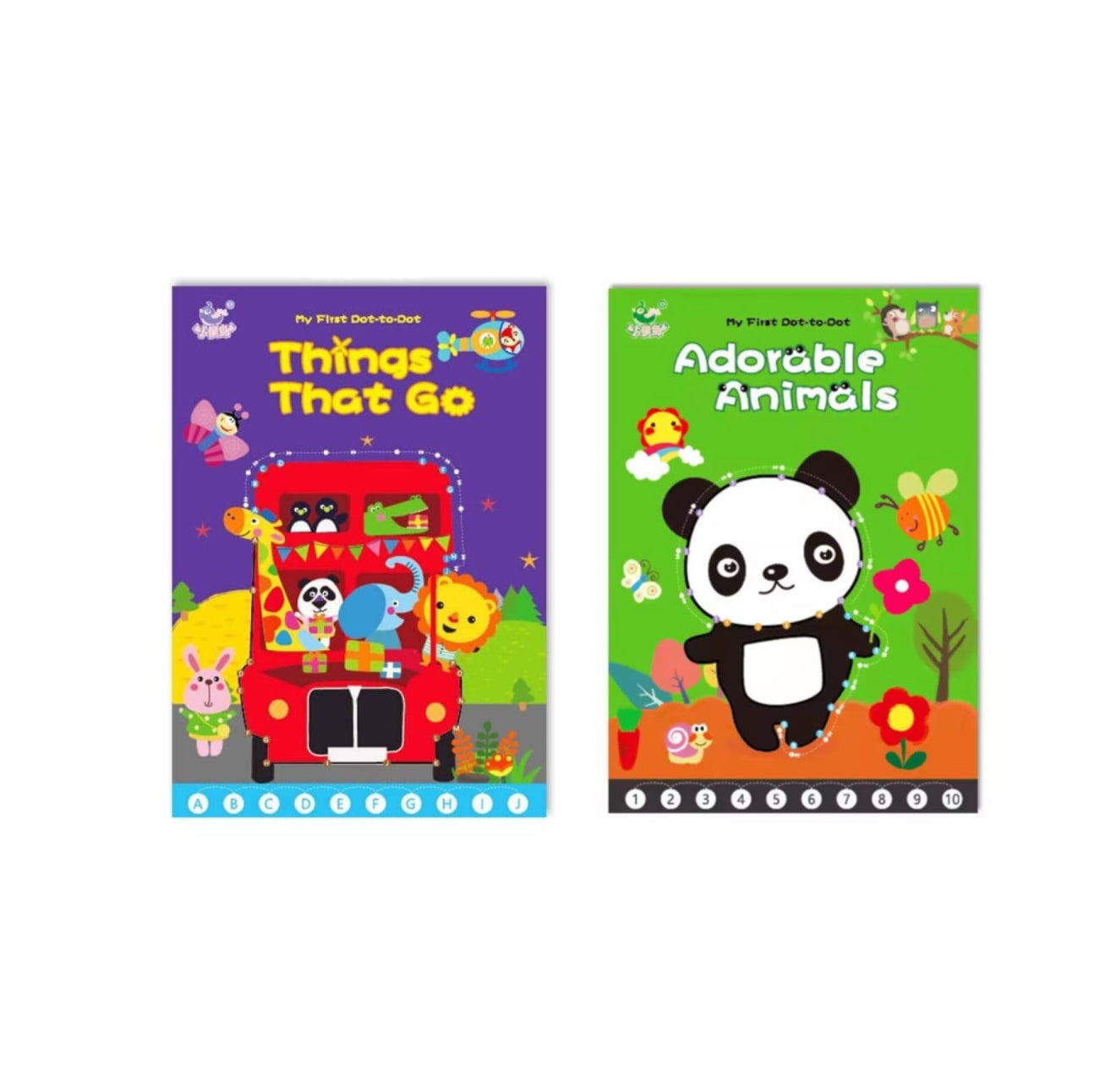 Libros para colorear, paquete de 2
