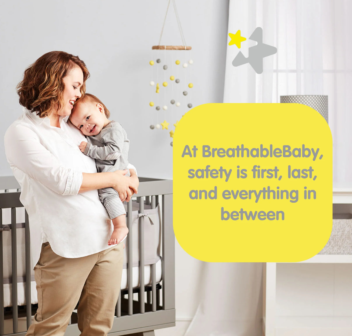 Breathable™ Mesh Liner for Full-Size Cribs, Classic 3mm Mesh, Navy