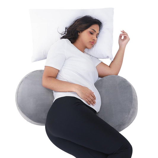 Pregnancy Pillow – Memory Foam Maternity Support for Side Sleepers