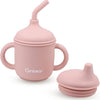 Ginbear Vaso de bebé 2 en 1, a prueba de derrames, no tóxico, sin BPA