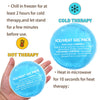 Paquetes de hielo de gel para lesiones, 5 unidades