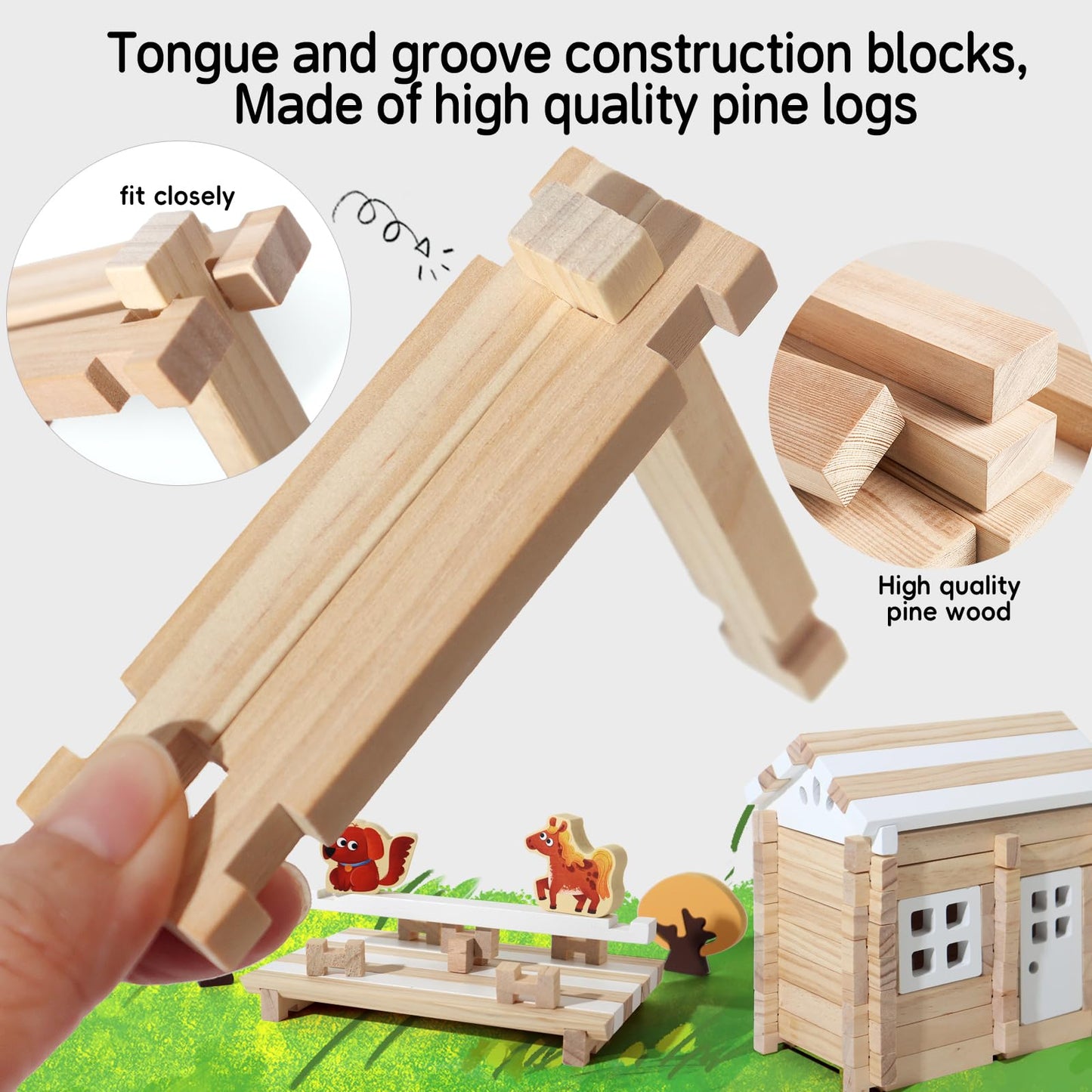 BESTAMTOY Juego de 75 piezas