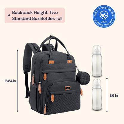 BabbleRoo Pañalera Mochila para pañales de bebé