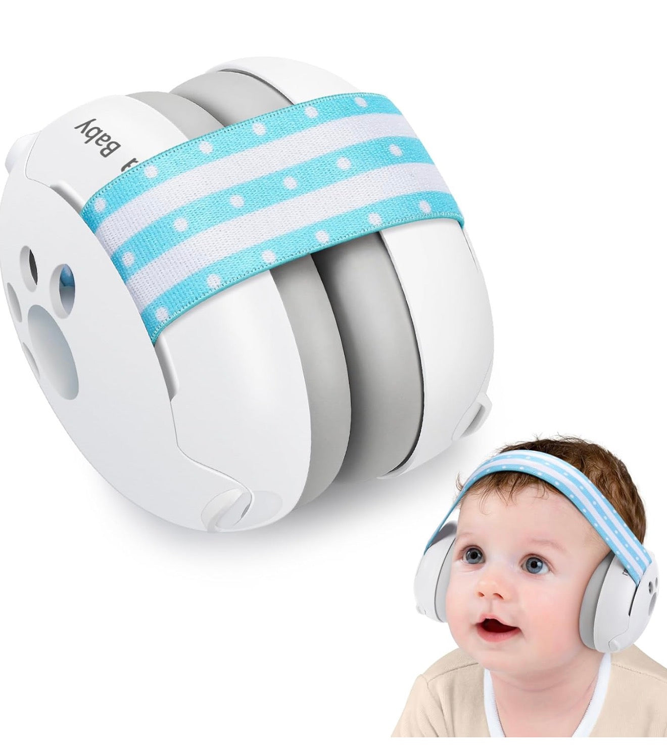 Protección auditiva para bebés