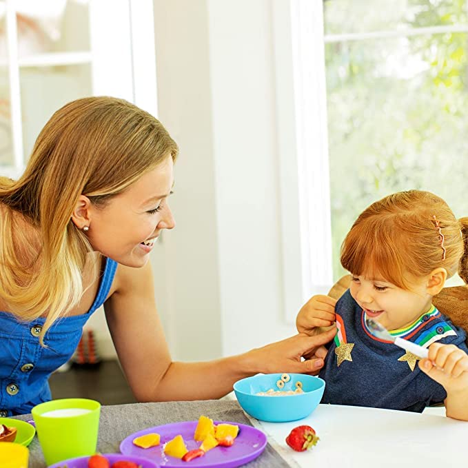 Munchkin platos para niños , libres de BPA