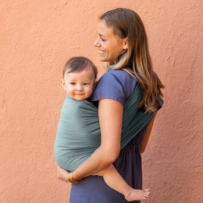 Moby - Ring Sling Double Gauze - Fern
