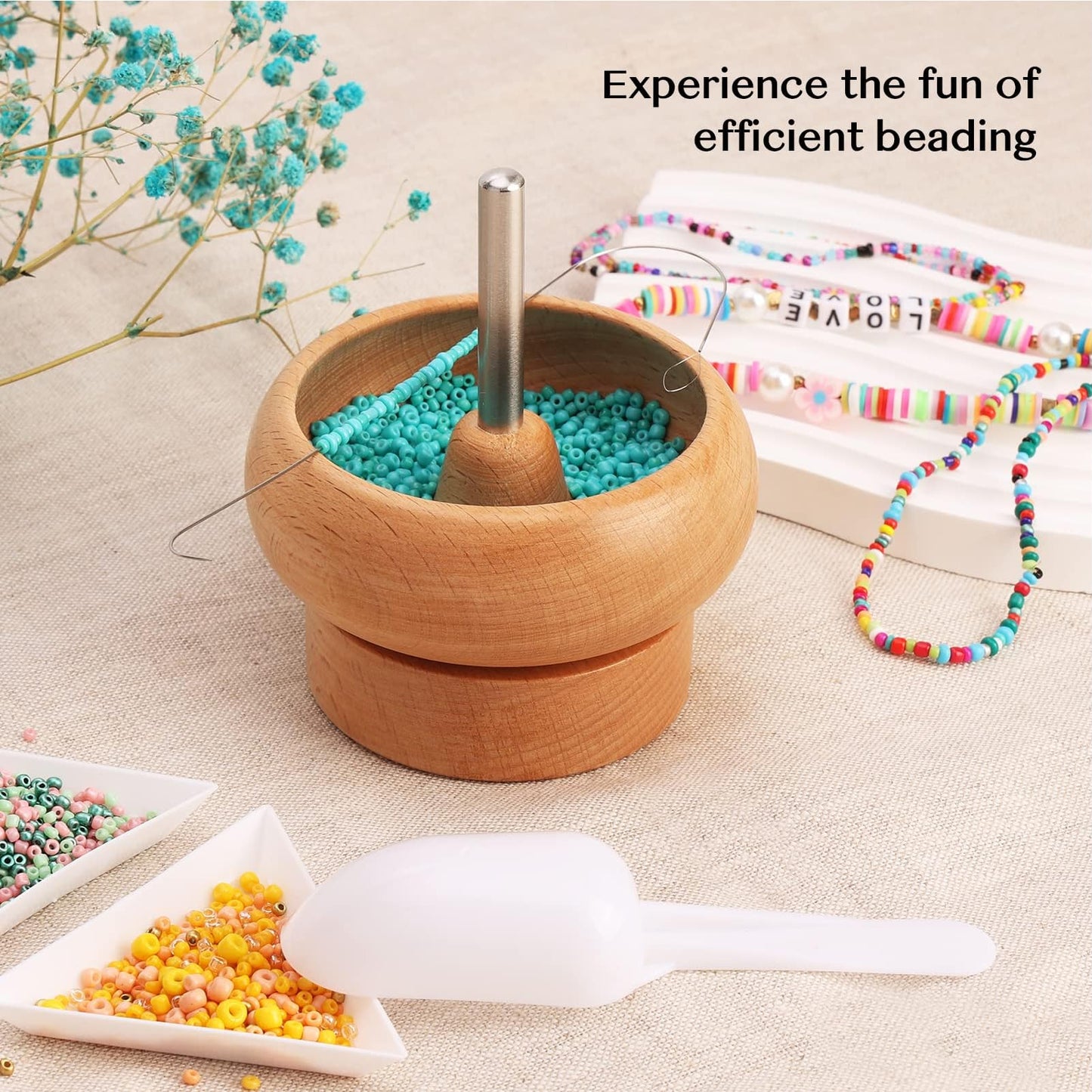 Hilador de cuentas Tilhumt para hacer joyas