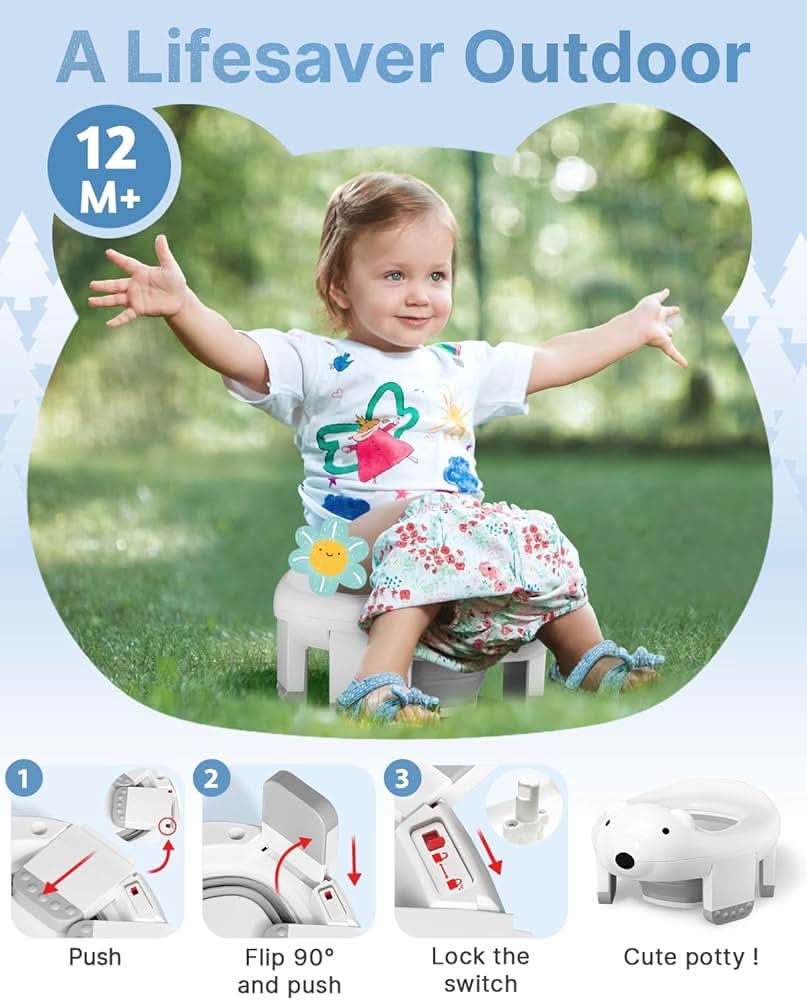Inodoro de entrenamiento para niños pequeños, asiento de entrenamiento 2 en 1