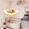 Hamaca de peluche con luz LED