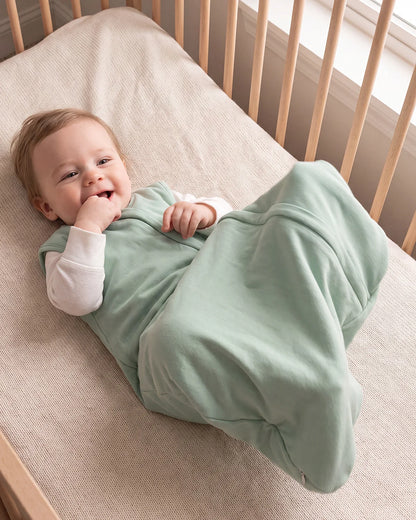 Yoofoss - Saco de dormir para bebé hecho de rayón de bambú de 6-12 meses, 1.0 Tog