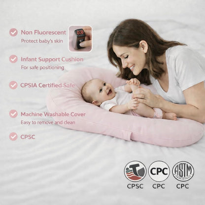 Tumbona para bebé recién nacido - Cojín de apoyo infantil 0-24 meses
