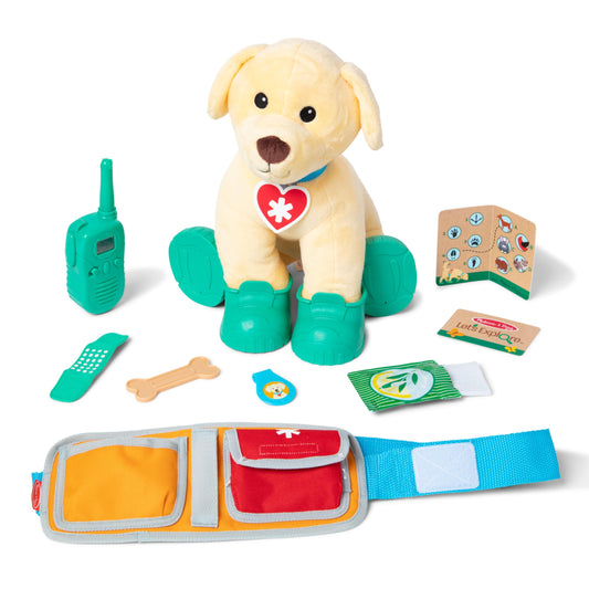 Melissa & Doug Let's Explore™ Peluche de perro guardabosques