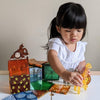 MAGNA-TILES Safari Animals - Juego de construcción magnética de 25 piezas