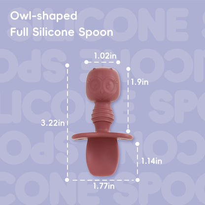 blisskidslandSet de vajilla de silicona para bebés (paquete de 8 piezas)
