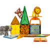 MAGNA-TILES Safari Animals - Juego de construcción magnética de 25 piezas