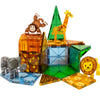 MAGNA-TILES Safari Animals - Juego de construcción magnética de 25 piezas
