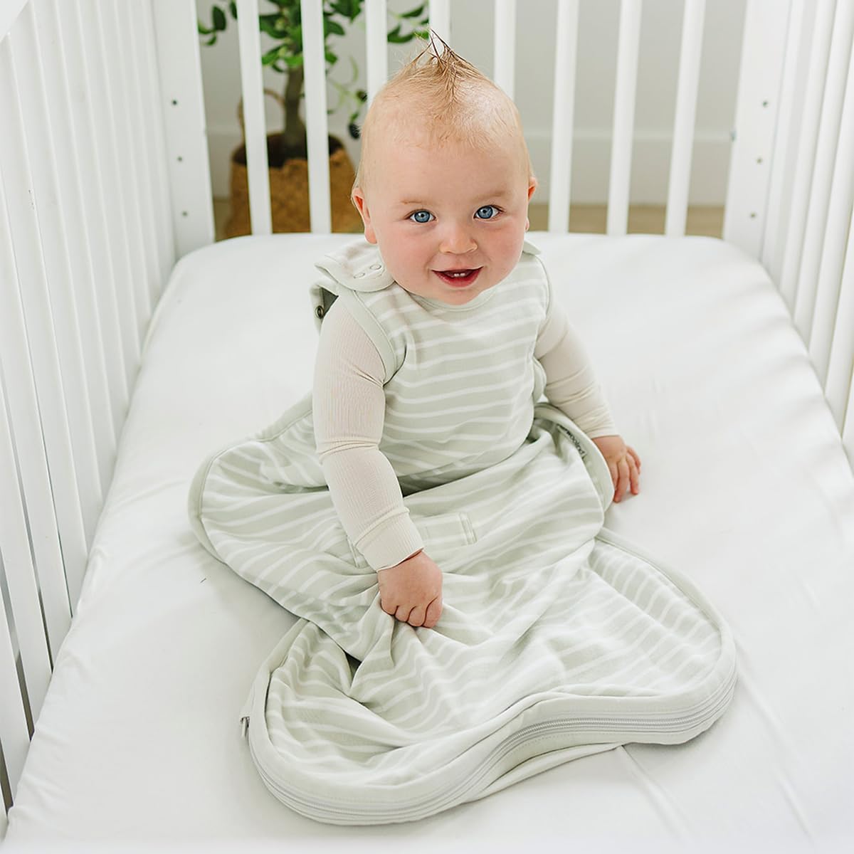 Woolino – Saco de dormir para bebé de lana merino y algodón orgánico Ultimate - 4-6 años