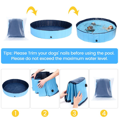 Piscina plegable 37 pulgadas