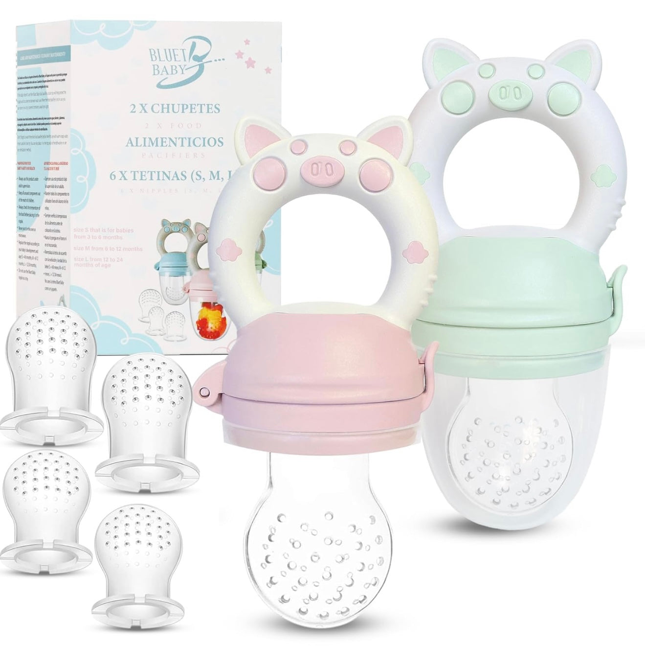 Chupete Bluet B-Baby Fruit Feeder - Alimentador de comida