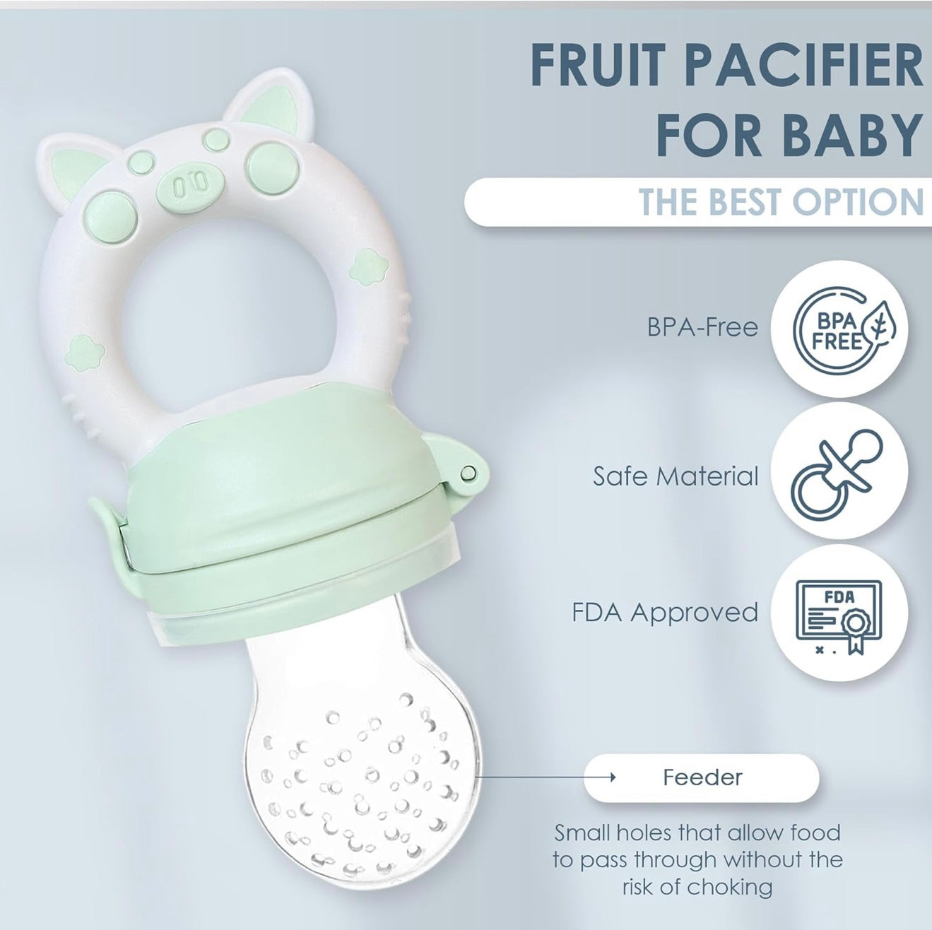 Chupete Bluet B-Baby Fruit Feeder - Alimentador de comida