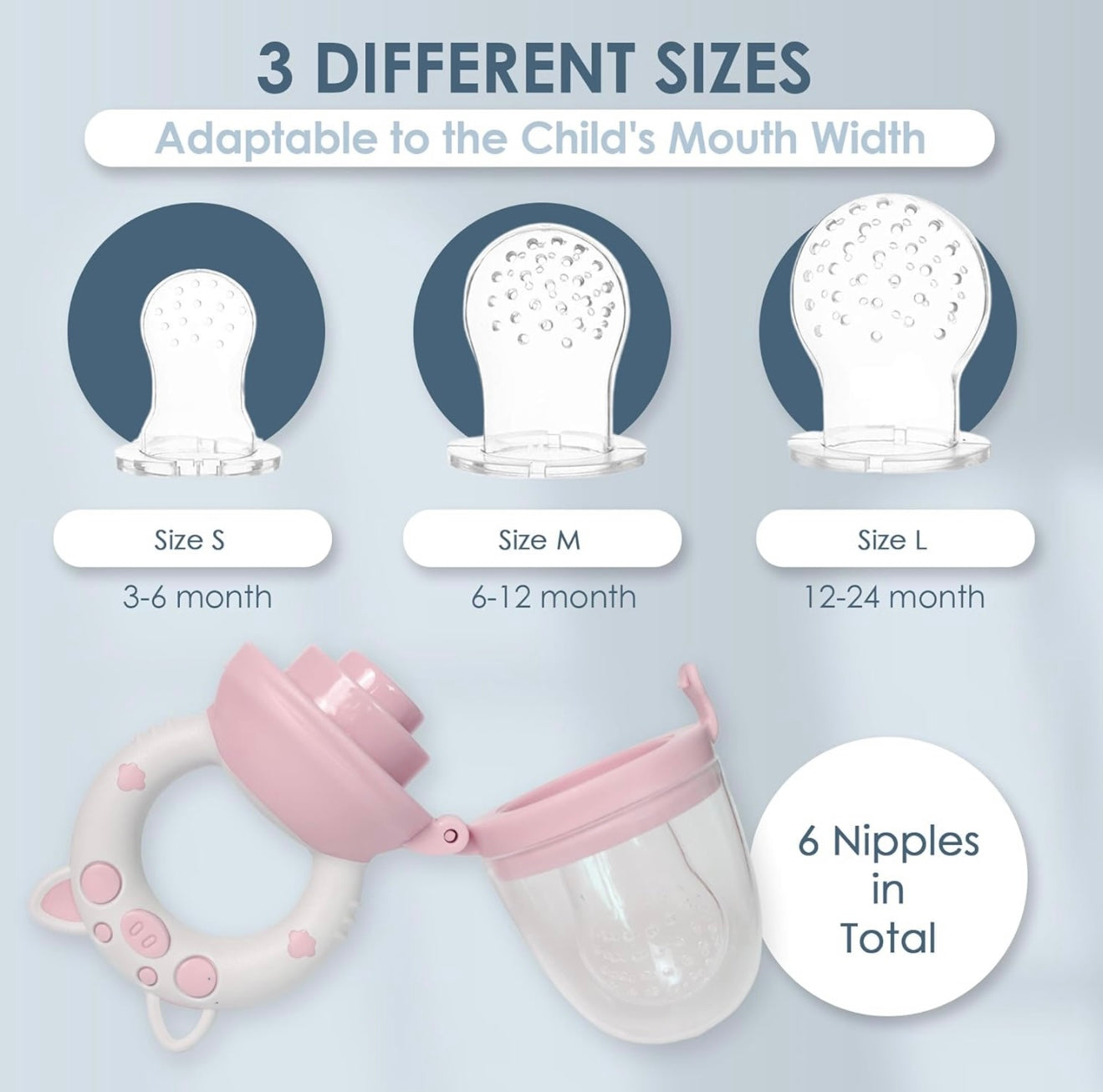 Chupete Bluet B-Baby Fruit Feeder - Alimentador de comida