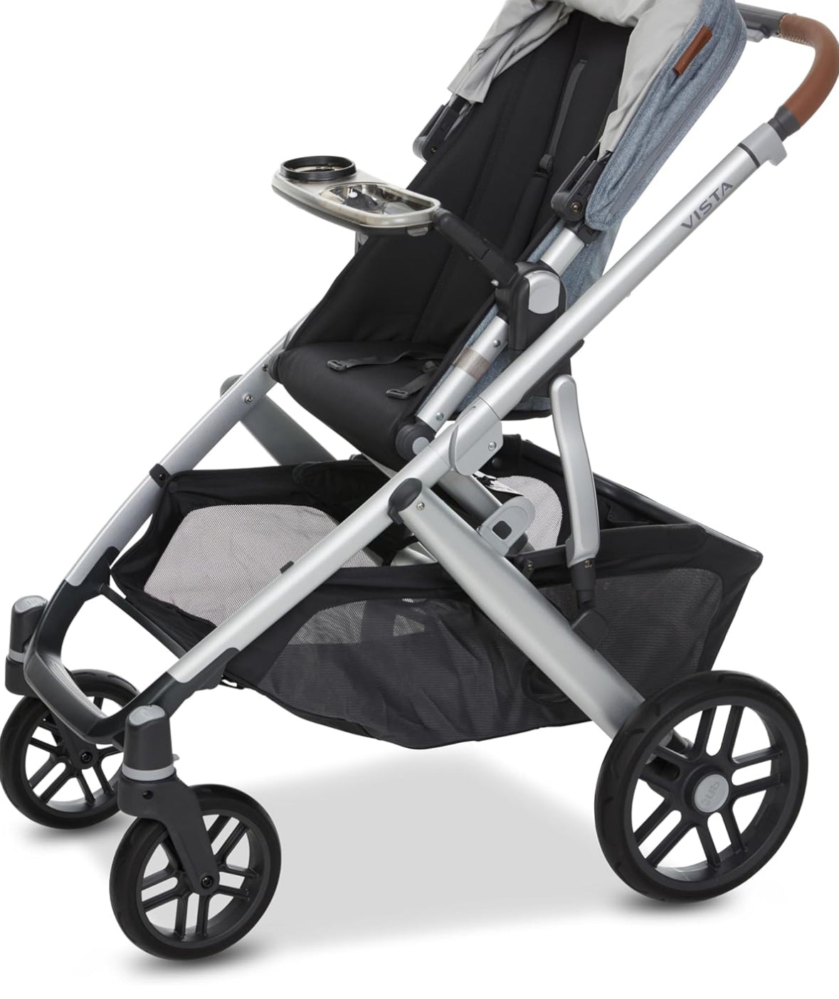 Uniquify bandeja de aperitivos compatible con Uppababy Vista, Vista V2, Cruz, Cruz V2, RumbleSeat y RumbleSeat V2