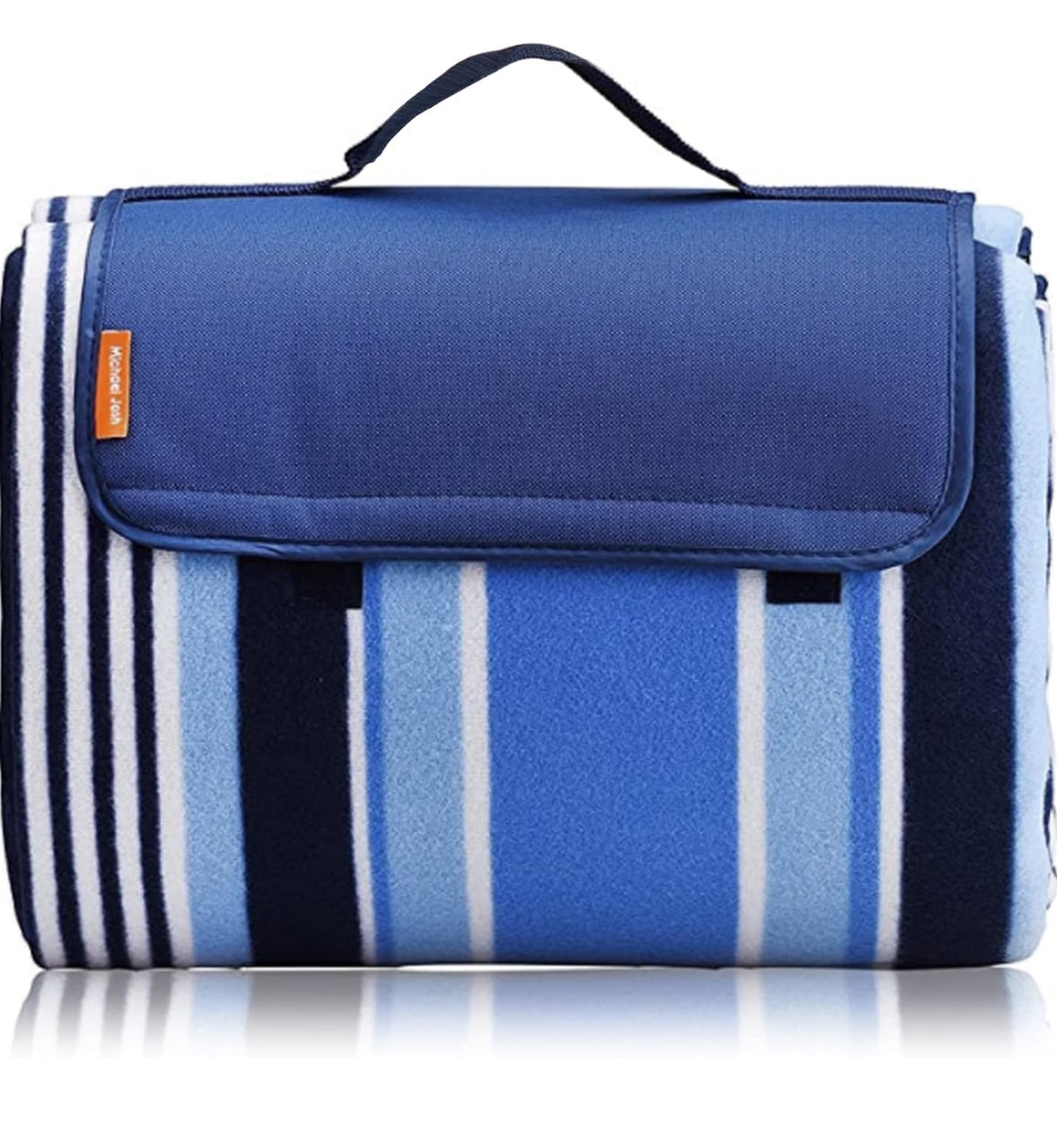 Cobija para picnic/exterior grande, con refuerzo impermeable, 200x200 cm