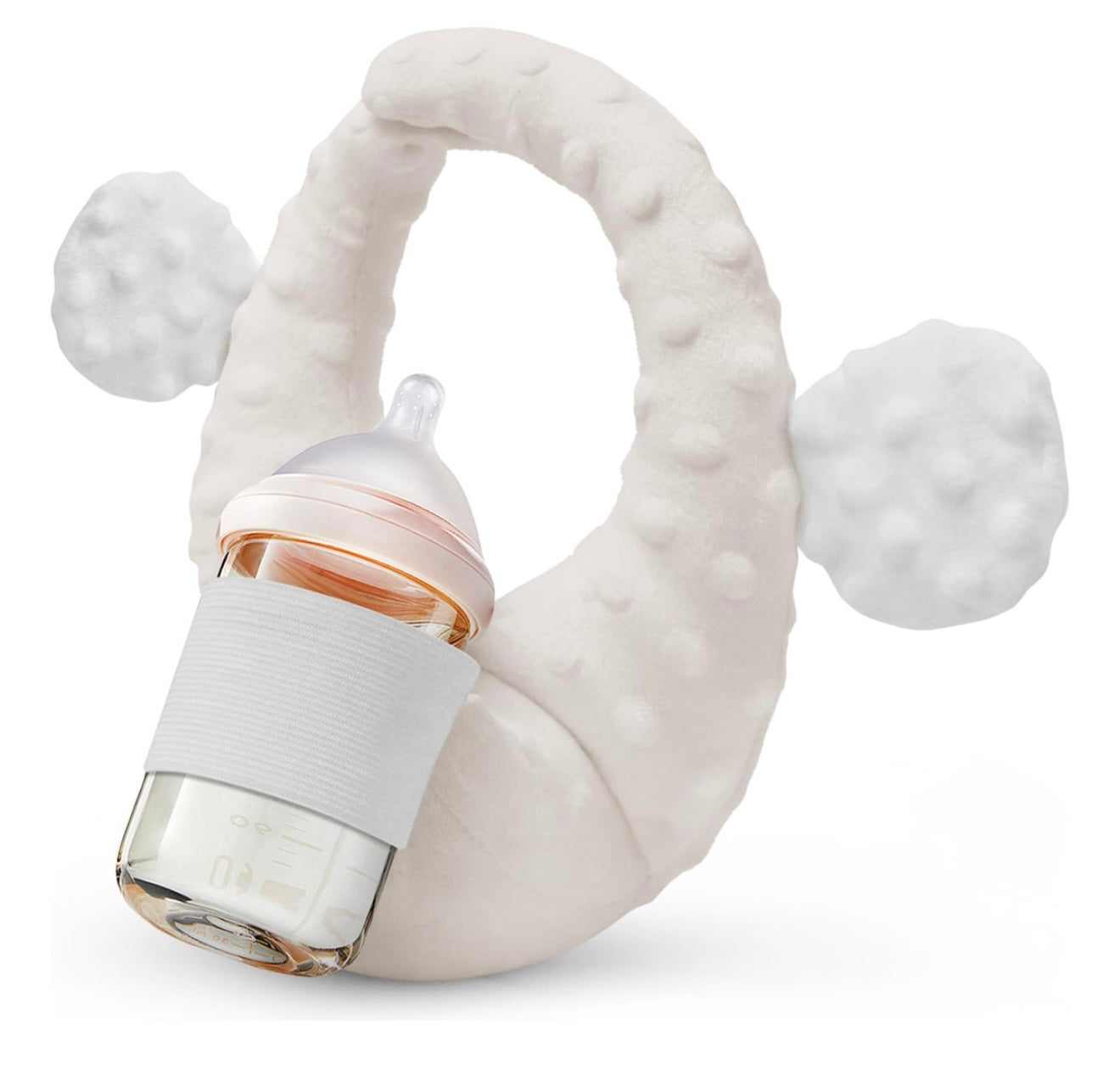 Portabiberones Fiketlxu Almohada de autoalimentación