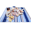 Cobija para picnic/exterior grande, con refuerzo impermeable, 200x200 cm
