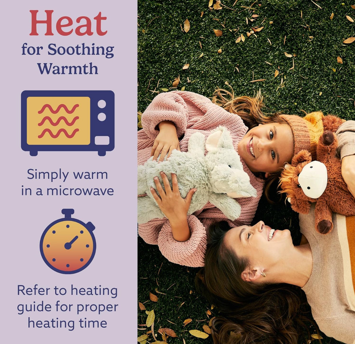 Intelex Cozy Plush Elefante Microwaveable Warmer