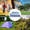 Cobija para picnic/exterior grande, con refuerzo impermeable, 200x200 cm