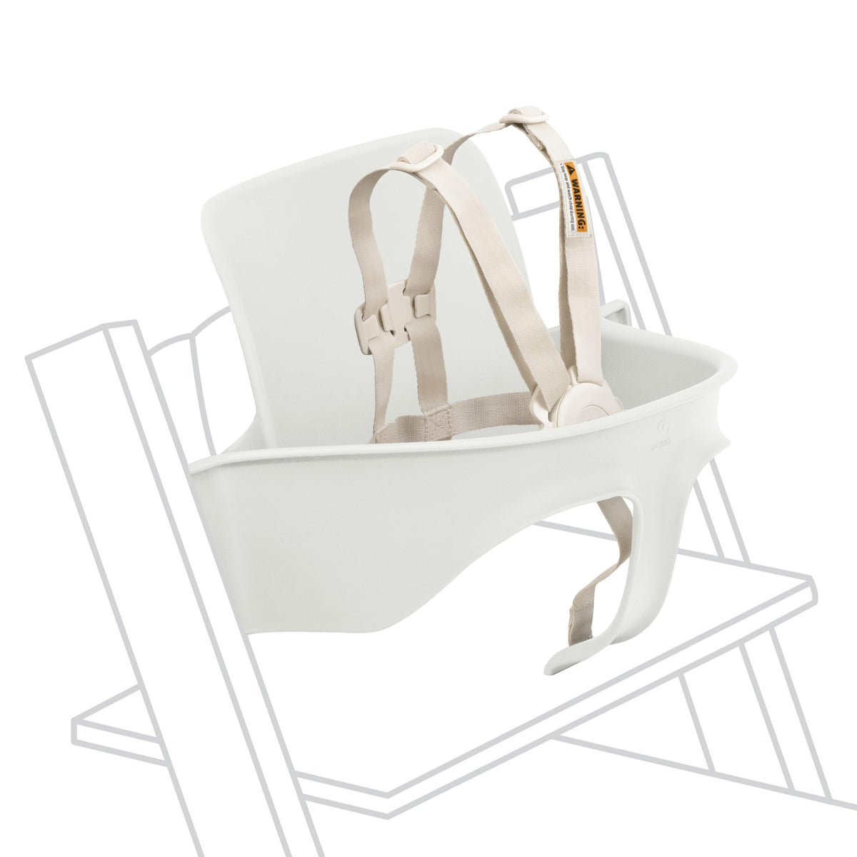 Stokke Tripp Trapp - Juego para bebé, edades de 6 a 36 meses, color blanco