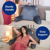 ComfortSpa Almohada de lectura para cama tamaño adulto