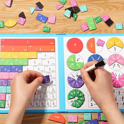 Juego educativo magnético de matemáticas