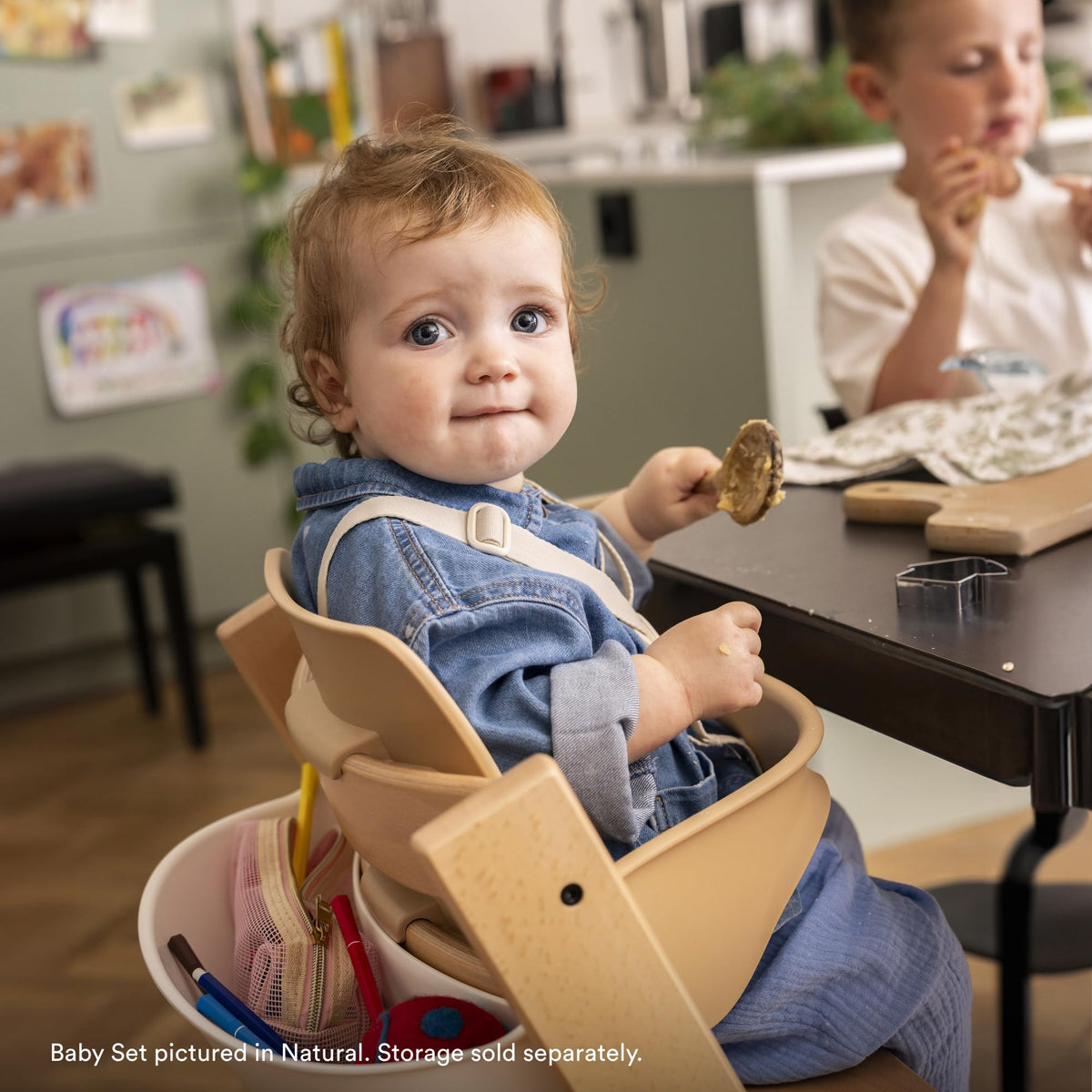 Stokke Tripp Trapp - Juego para bebé, edades de 6 a 36 meses, color blanco